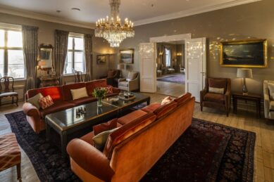 Borregaard Hotell salong historisk interiør